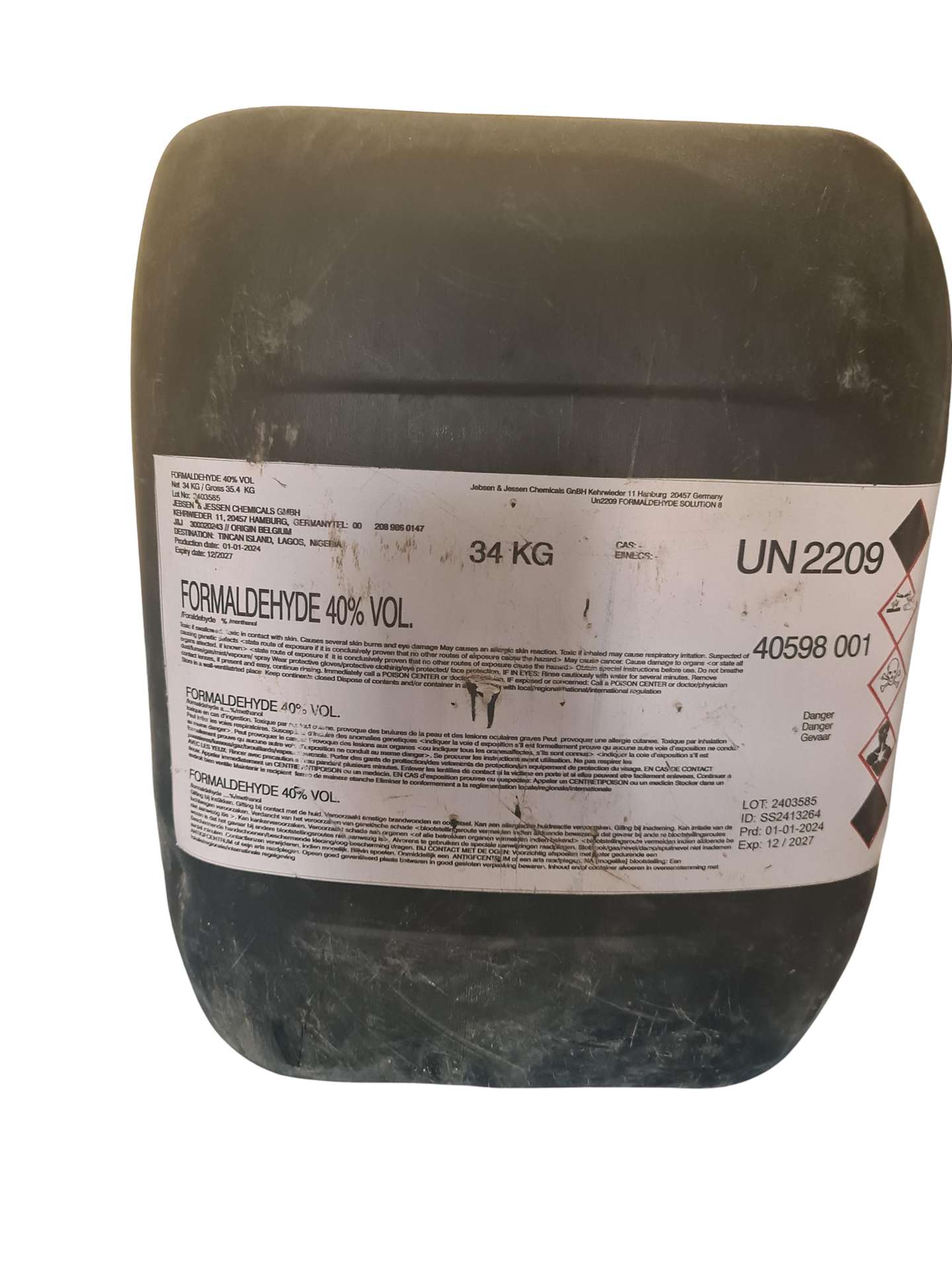 Formaline In Gallon Formaline In Gallon